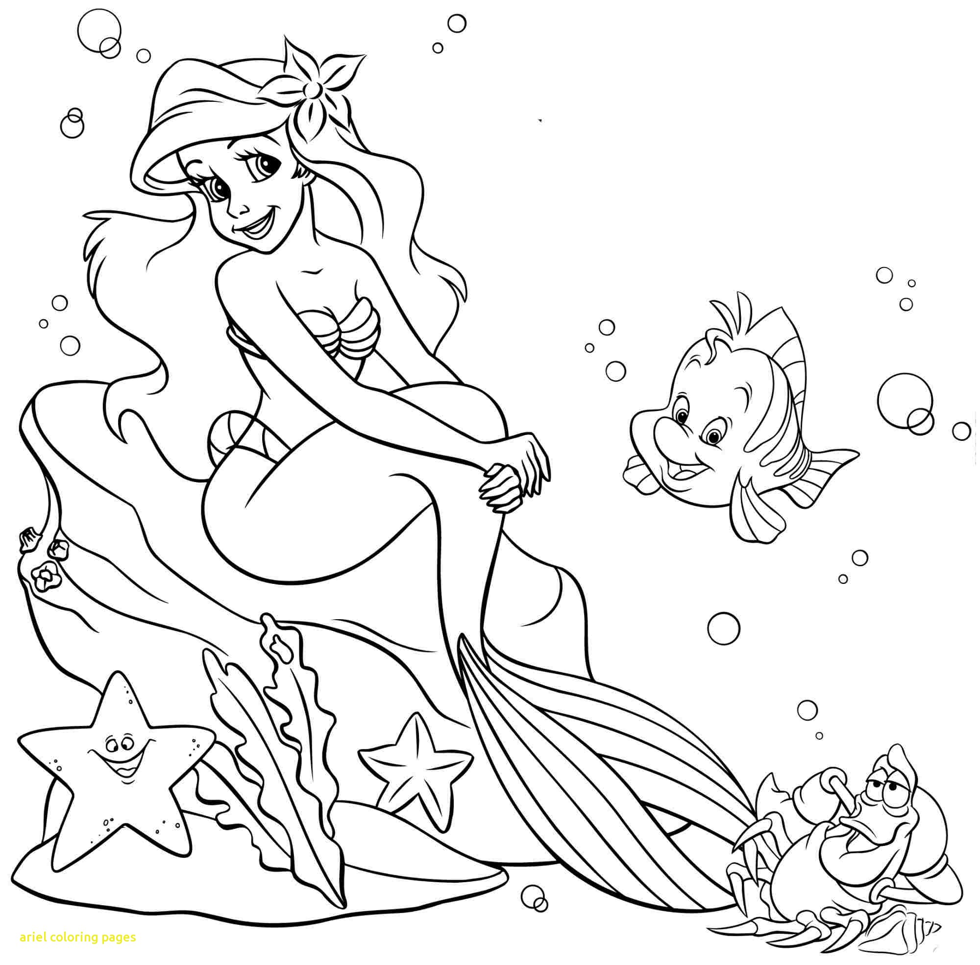 2000x1970 Ariel Coloring Pages With The Little Mermaid Ariel And Prince Eric