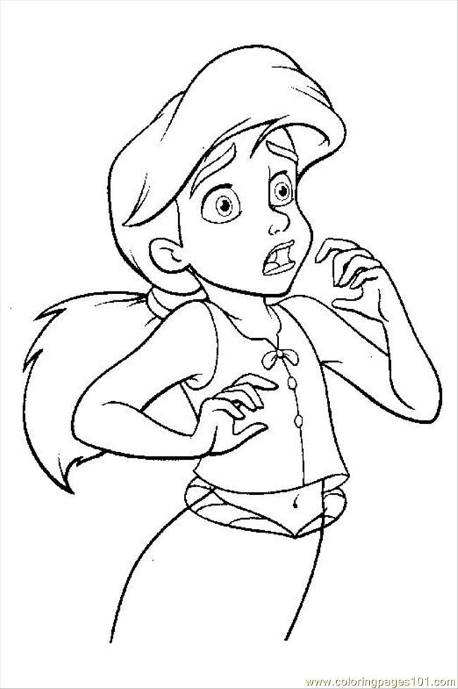 650x977 The Little Mermaid Coloring Pages