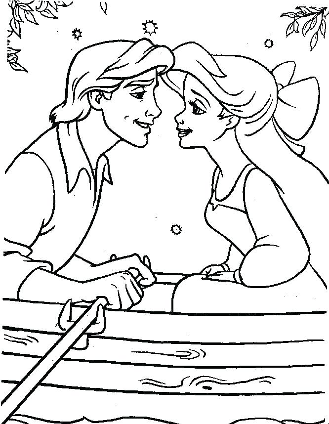666x858 The Little Mermaid Coloring Pages Mermaid Melody Coloring Pages