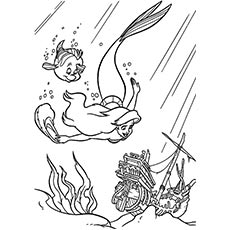 230x230 Top Free Printable Little Mermaid Coloring Pages Online