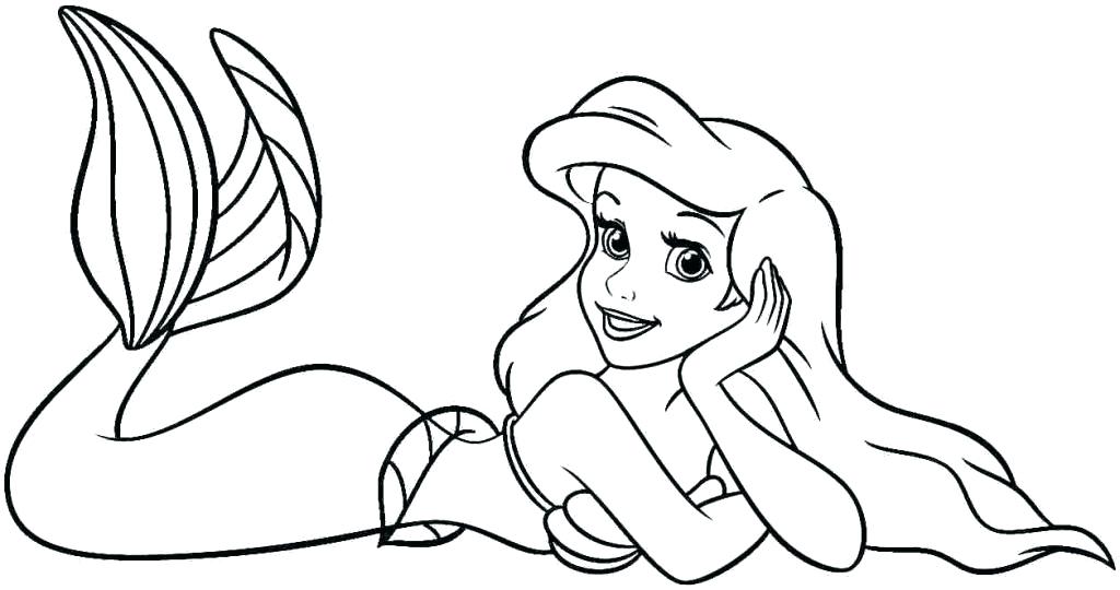 1024x540 Ursula Coloring Page Little Mermaid Coloring Pages Beautiful