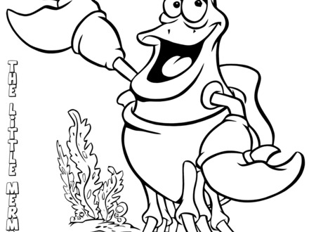 440x330 Printable Little Mermaid Coloring Pages, Ariel The Little