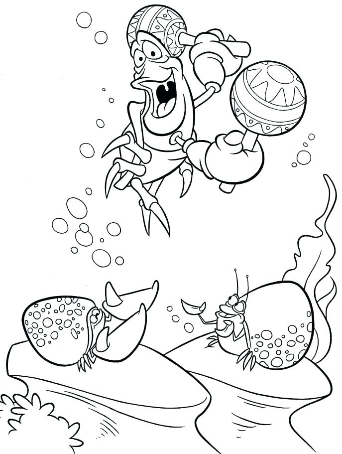 687x911 Sebastian Coloring Pages Coloring Pages Medium Size Of Coloring