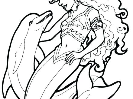 440x330 Stylist And Luxury Free Printable Little Mermaid Coloring Pages