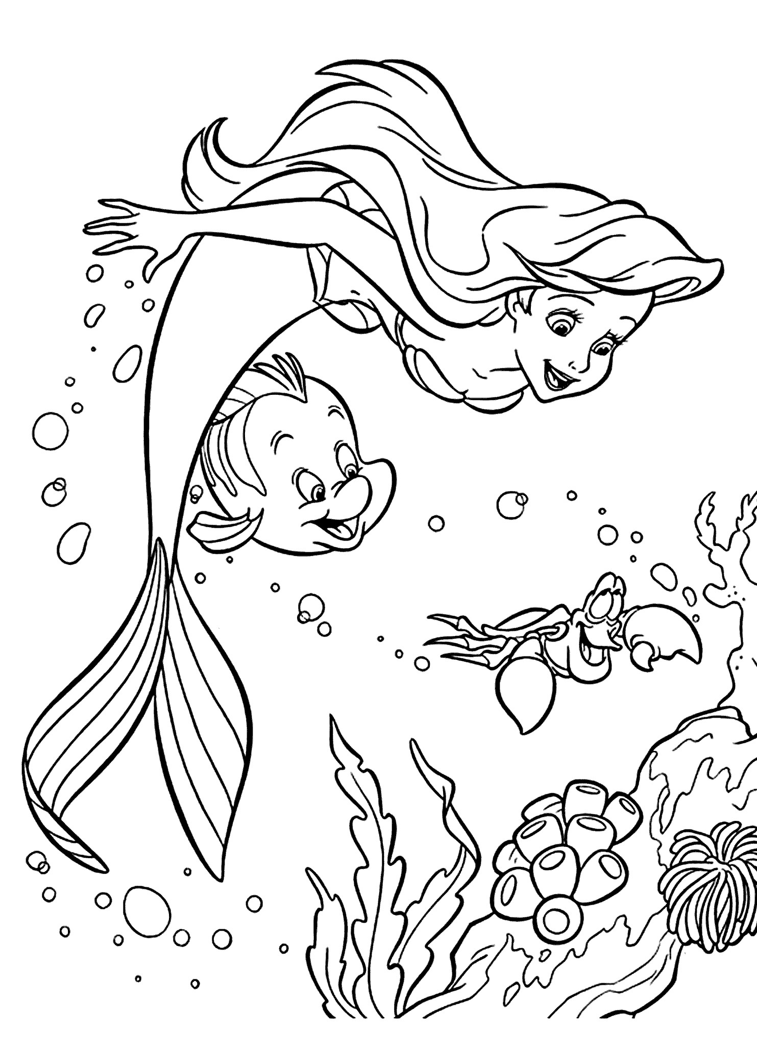 1483x2079 Coloring Pages Of Mermaids To Print Copy Mermaid Coloring Pages