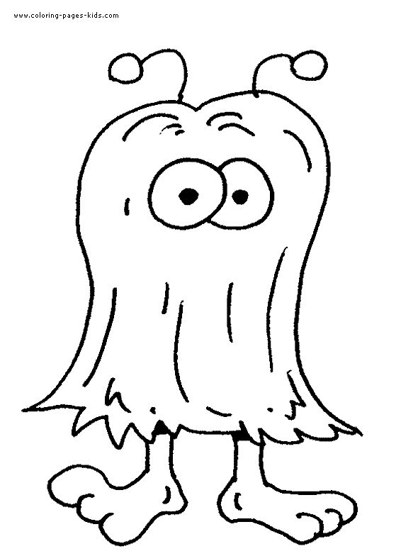 590x784 Silly Monster Coloring Pages These Little Monsters Are Super Cute