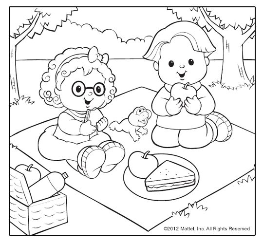 540x501 Little Coloring Pages! Sweet Summertime Themes For Kids