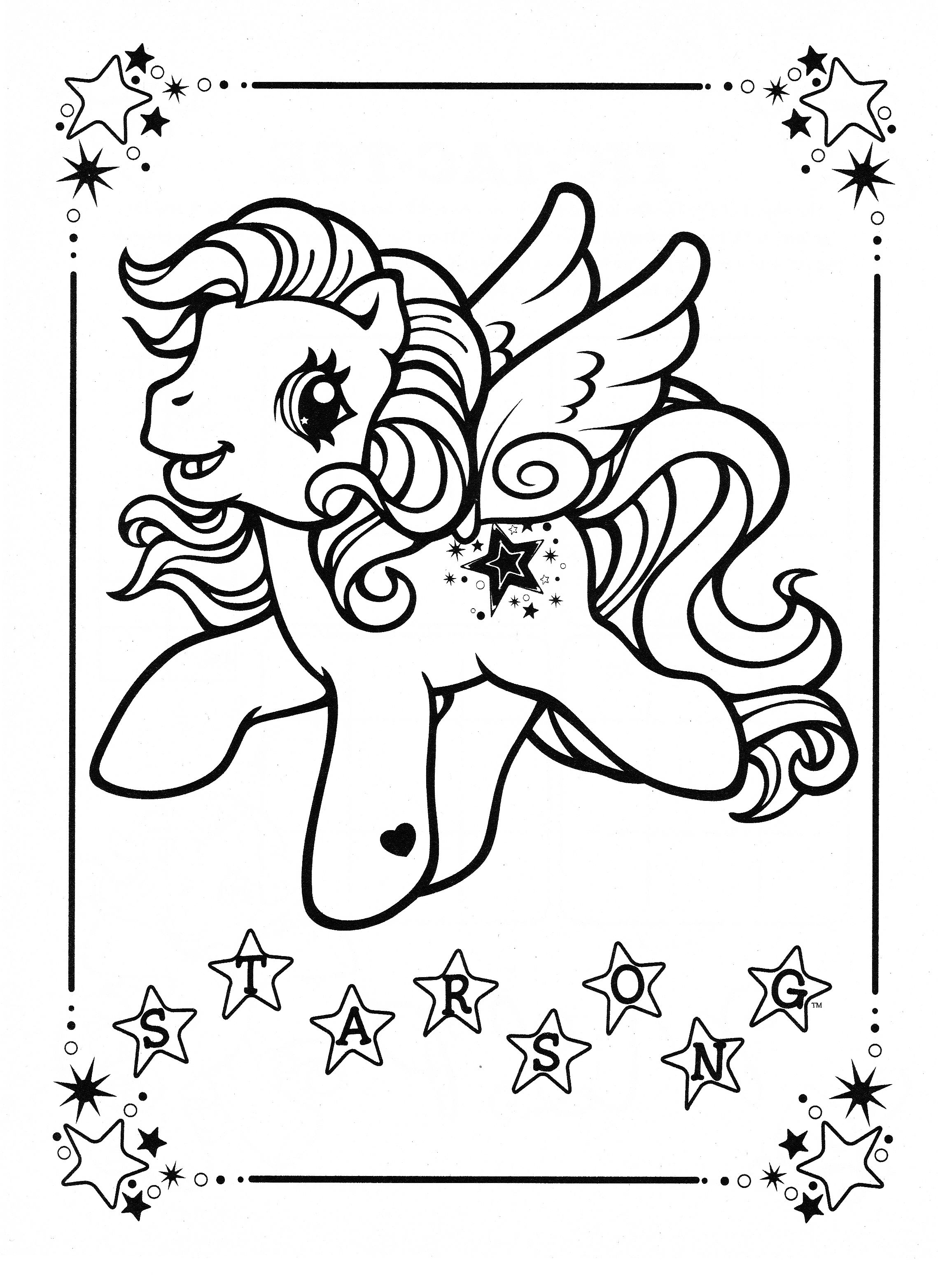 2278x3128 My Little Pony Coloring Page Mlp