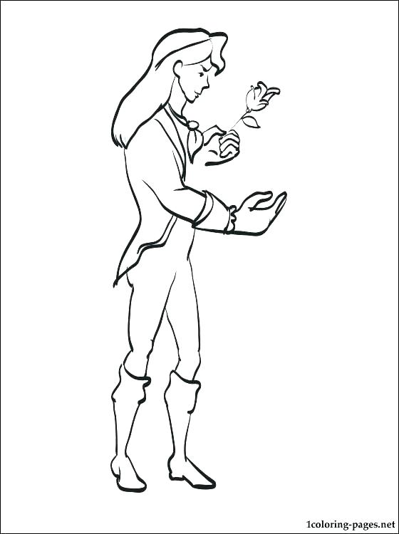 560x750 Prince Coloring Page Prince Coloring Pages The Little Mermaid