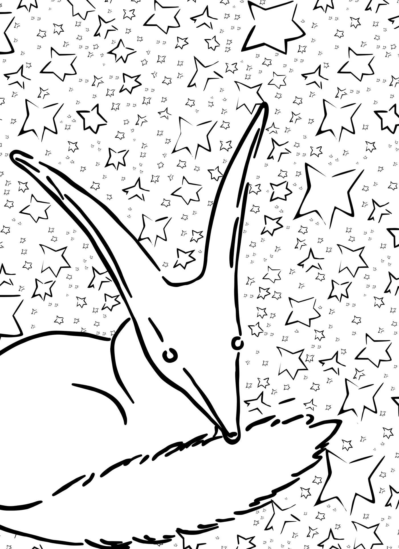 1400x1926 The Little Prince Coloring Book Book