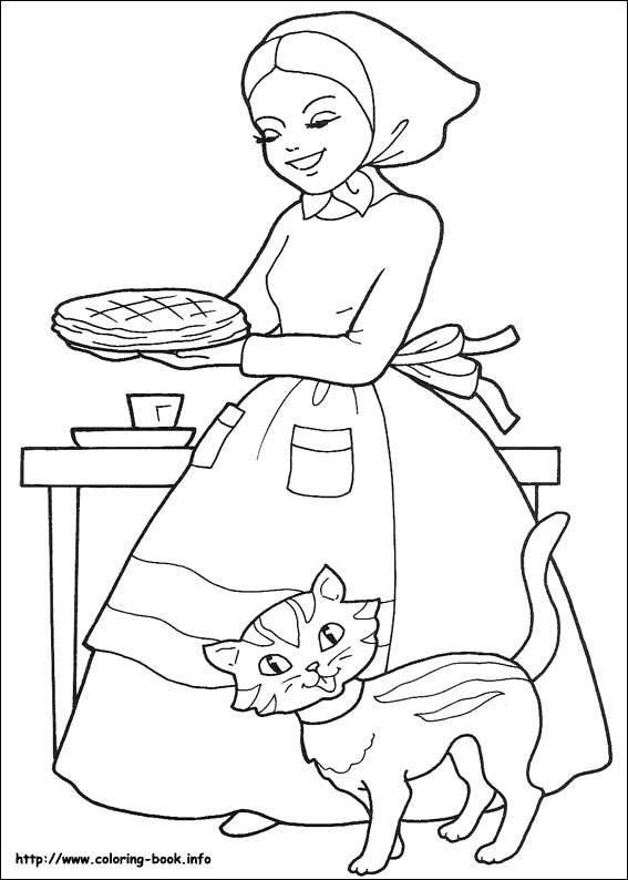 567x794 Little Red Riding Hood Coloring Pages On Coloring