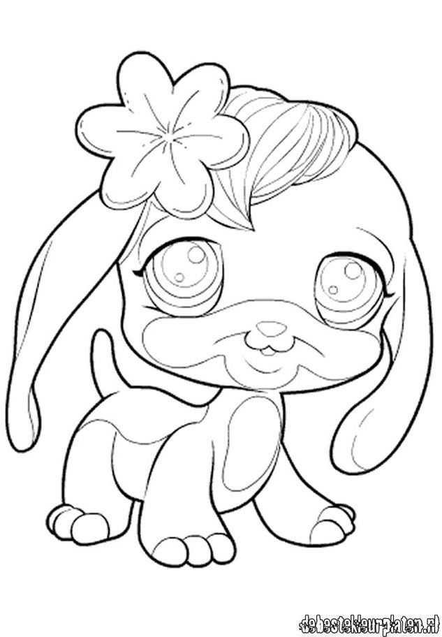 633x912 Littlest Pet Shop S Coloring Page Free Download