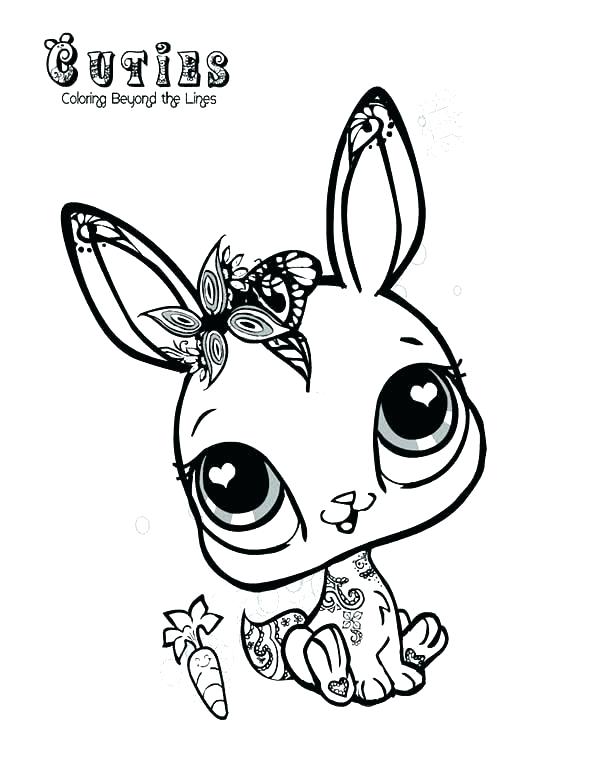 600x776 Littlest Pet Shop Coloring Pages
