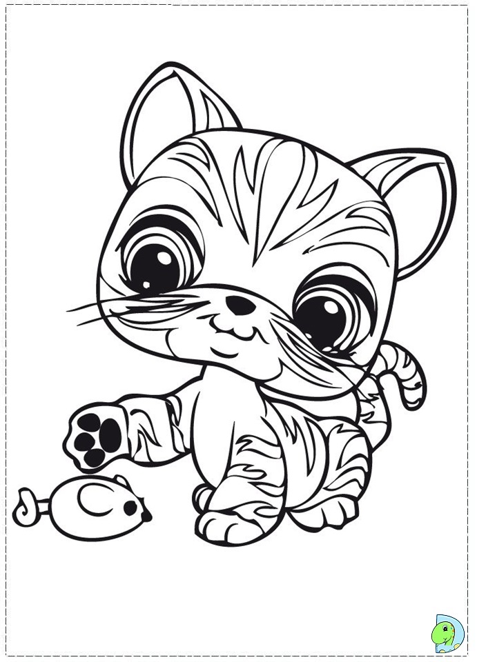 691x960 Littlest Pet Shop Coloring Page