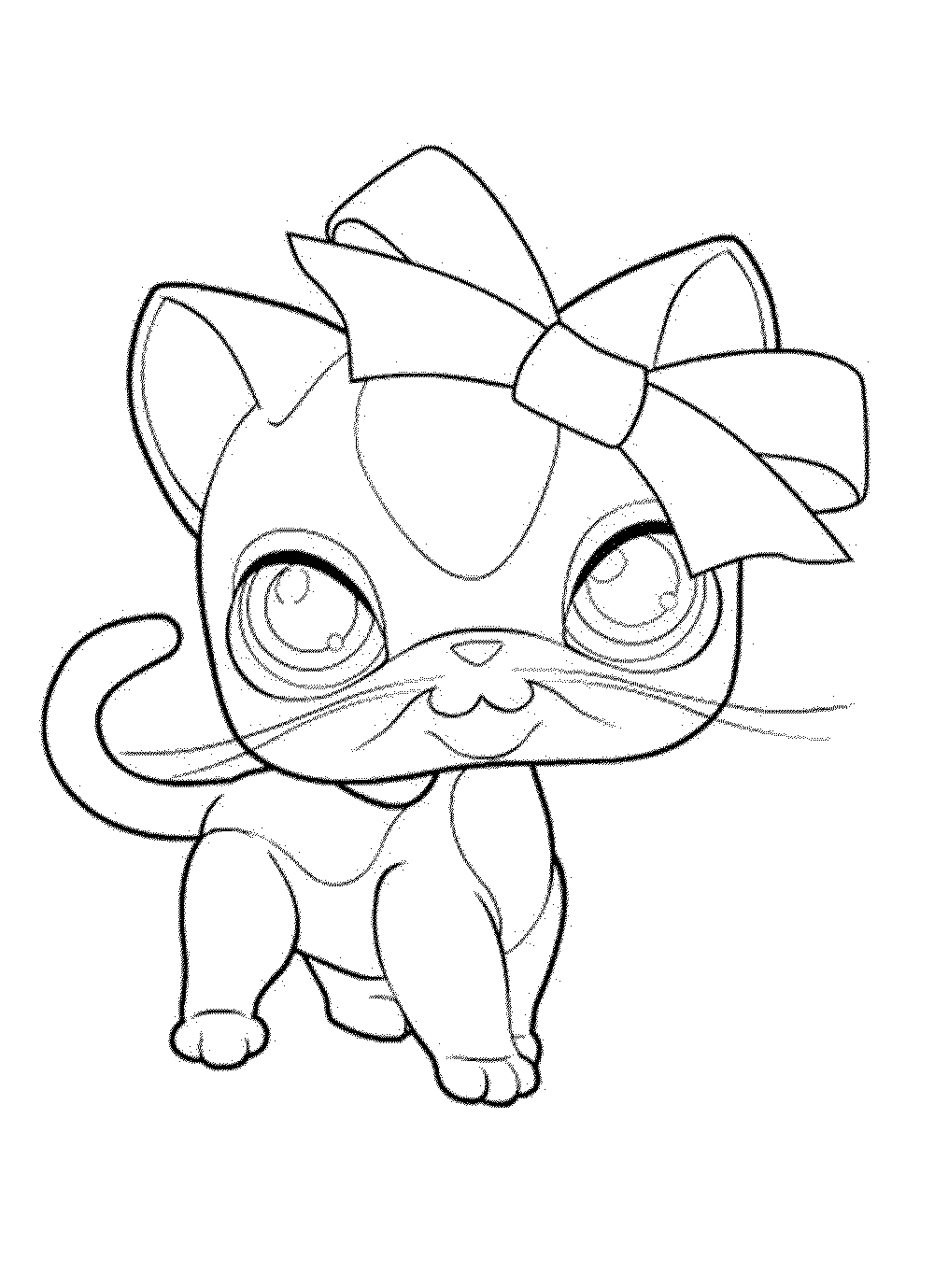 1000x1379 Authentic Coloring Pages Littlest Pet Shop Ani Unknown