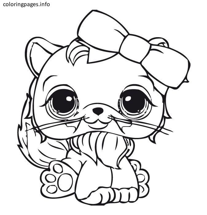 674x700 Littlest Pet Shop Cat Coloring Pages Coloring Pages