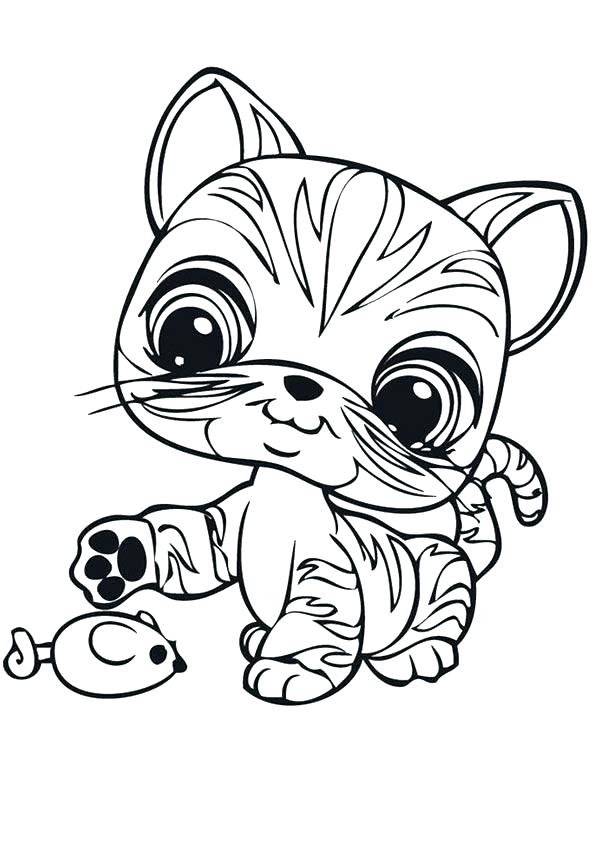 595x842 Littlest Pet Shop Coloring Pages Cat Coloring Collection