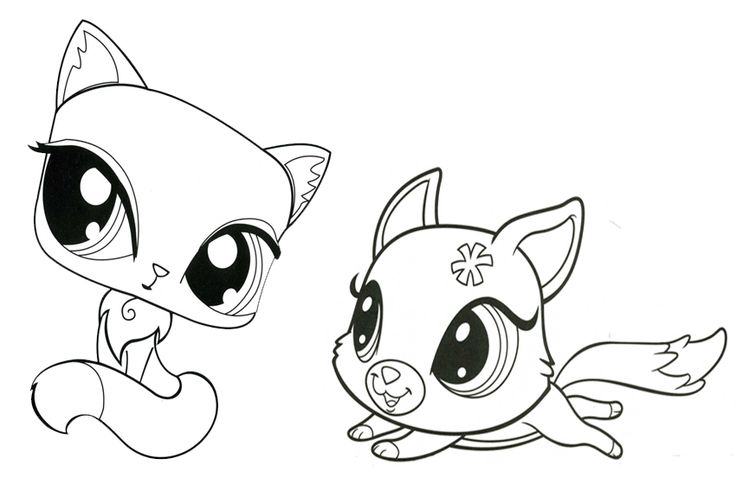 736x490 Fascinating Littlest Pet Shop Coloring Pages With Additional