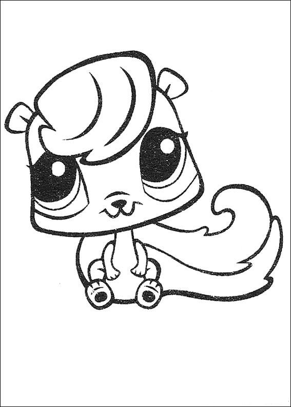 567x794 Kids N Coloring Pages Of Littlest Pet Shop