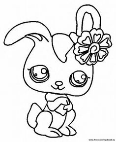 236x288 My Little Pet Shop Coloring Page Free Download