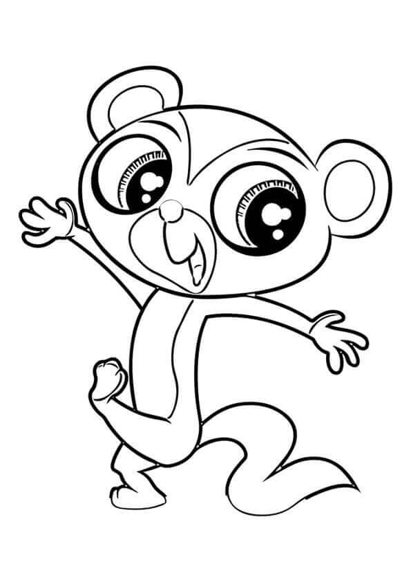 595x842 Free Printable Littlest Pet Shop Coloring Pages