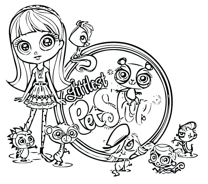 678x600 Littlest Pet Shop Coloring Pages Cuties Free Dog Inspi