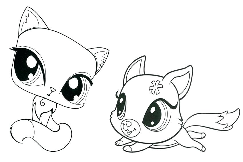 850x567 Littlest Pet Shop Coloring Pages Pdf