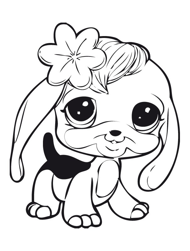 606x800 Good Littlest Pet Shop Coloring Pages To Print In Coloring