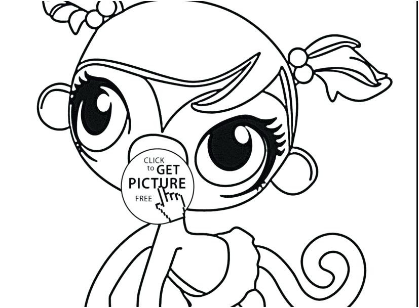 Littlest Pet Shop Coloring Pages Zoe at GetDrawings | Free download