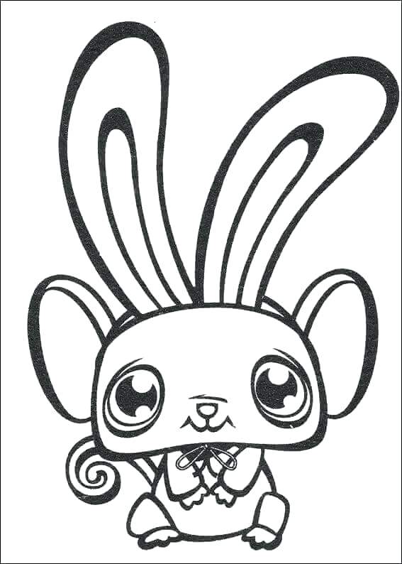 Littlest Pet Shop Coloring Pages Zoe at GetDrawings | Free download