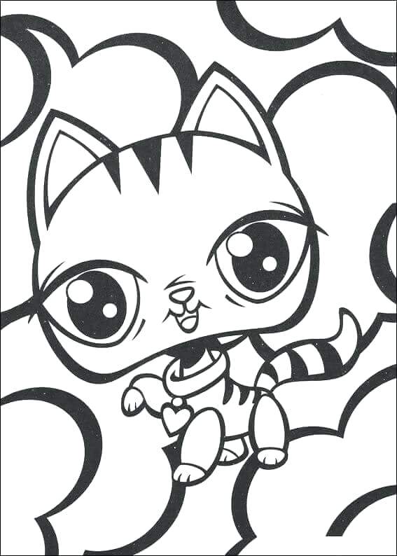 567x794 Lps Coloring Pages Coloring Pages Free Littlest Pet Shop Coloring