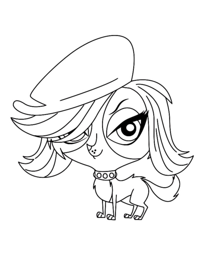 707x909 My Littlest Pet Shop Coloring Pages