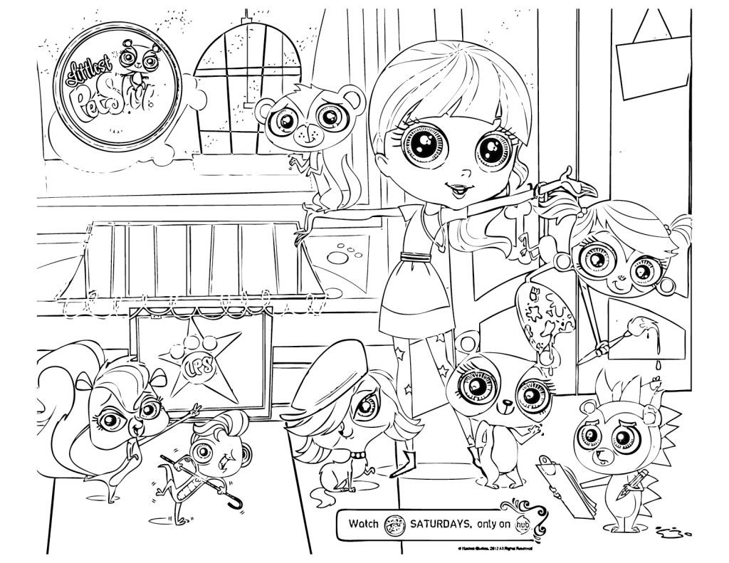 1024x791 Stunning Littlest Pet Shop Coloring Pages Zoe Trent Bebo Pandco