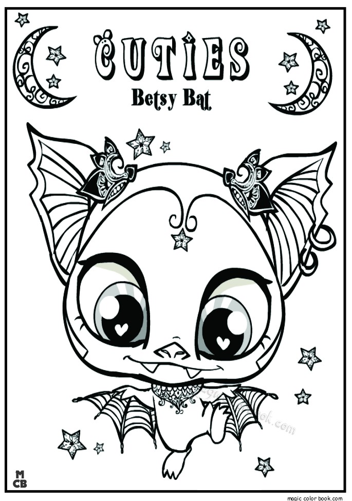 685x975 Cuties Littlest Petshop Coloring Pages Free Online