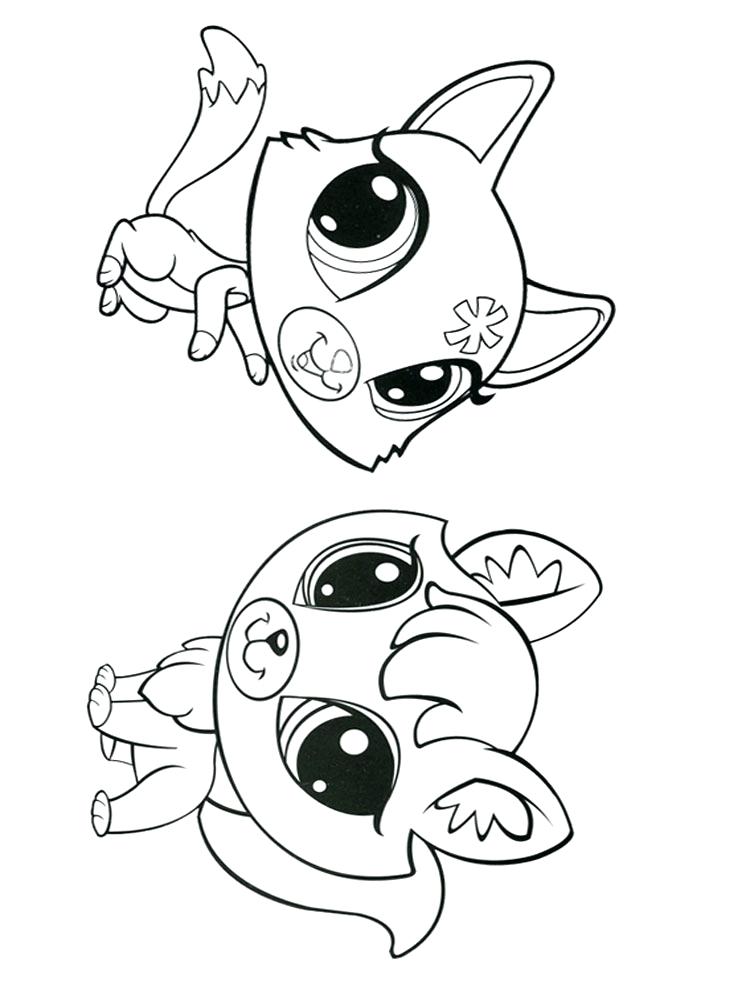 Littlest Pet Shop Cuties Coloring Pages at GetDrawings | Free download