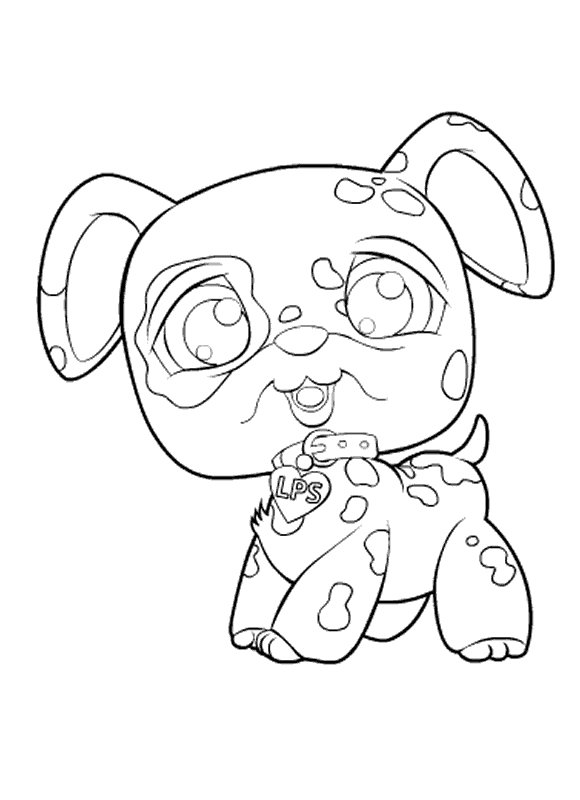 580x800 Kids N Coloring Pages Of Littlest Pet Shop