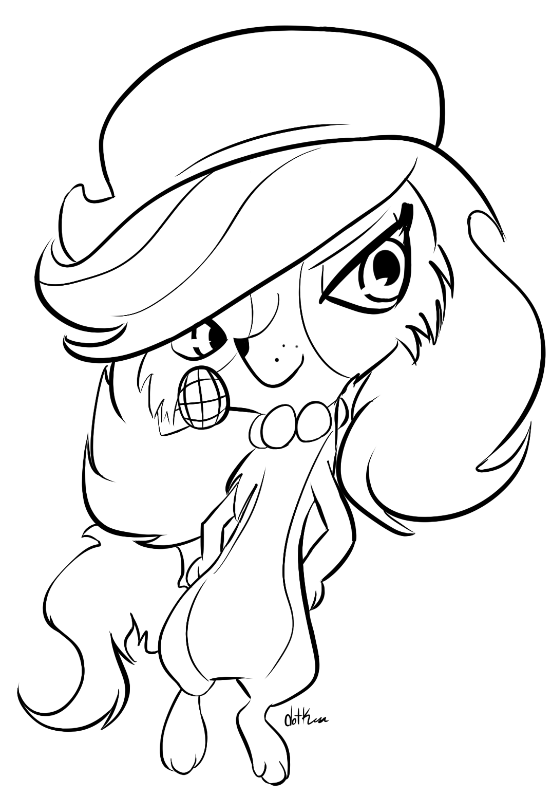 1073x1549 Littlest Pet Shop Dog Coloring Pages