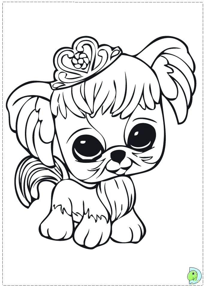 691x960 Littlest Pet Shop Coloring Pages Dog