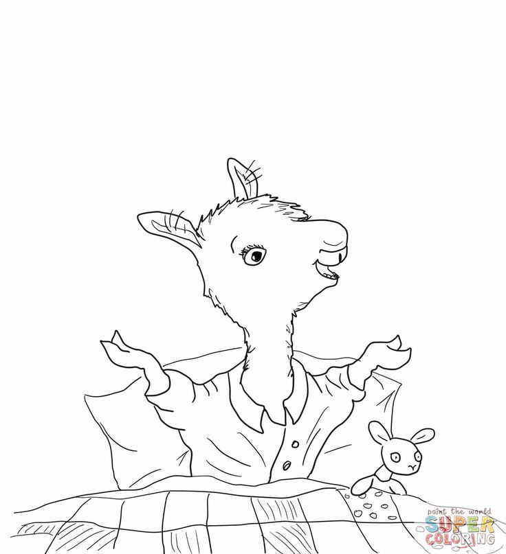 736x807 Prek Coloring Sheets Llama Llama Coloring Coloring Pages
