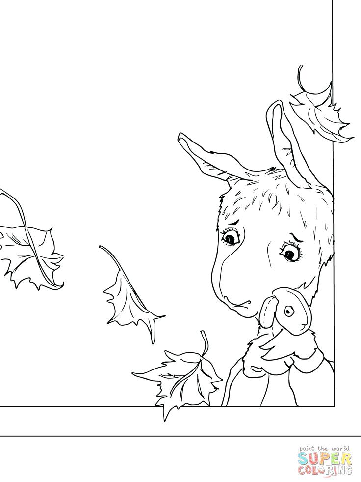 736x981 Llama Coloring Pages Amazing Llama Coloring Es Kids E Red Pajama