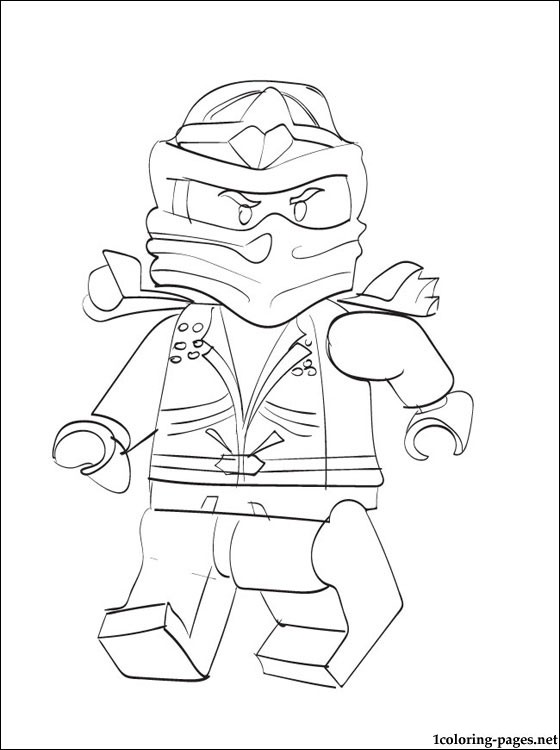 560x750 Lego Ninjago Lloyd Printable Page Coloring Pages
