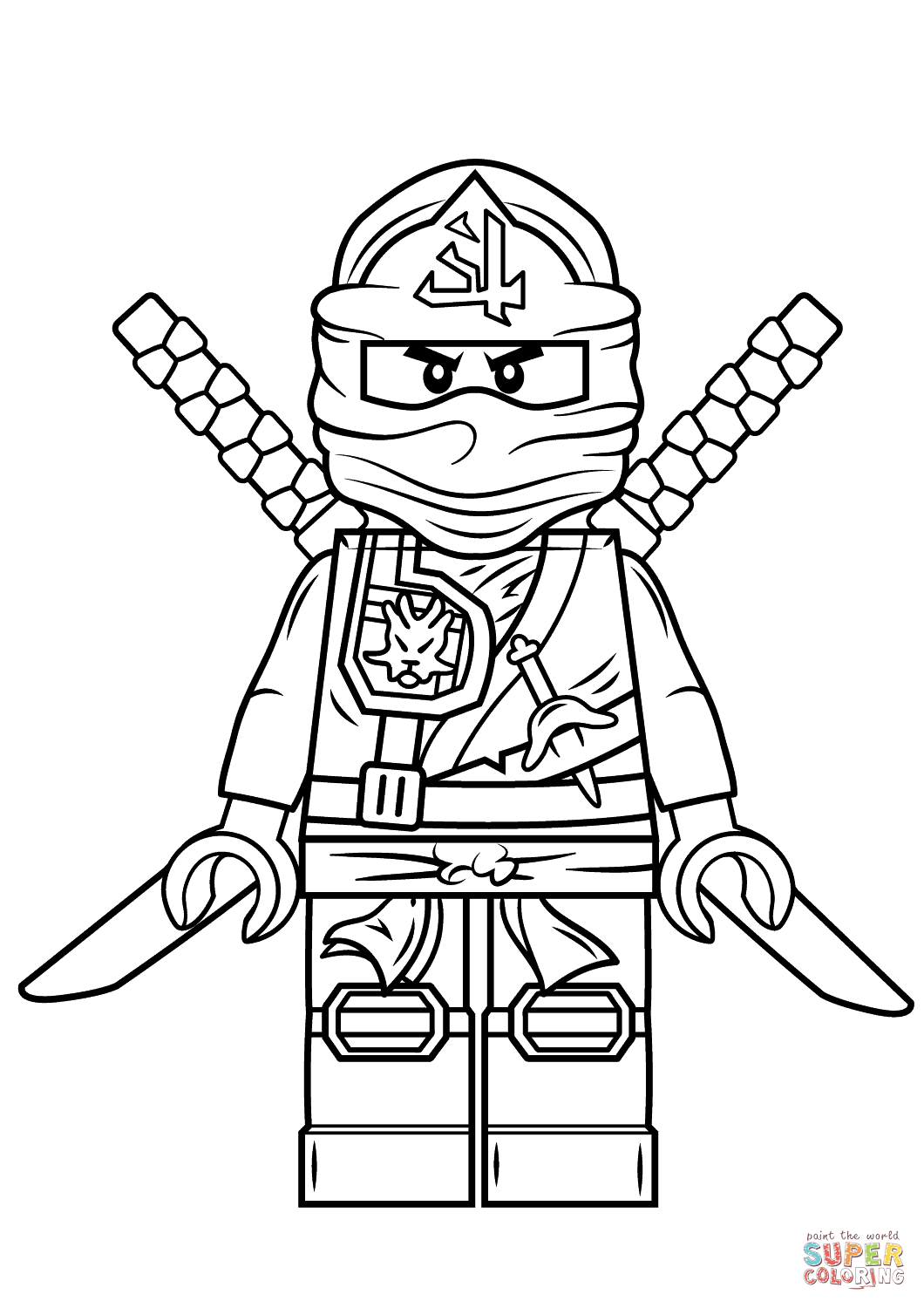 1060x1500 Ninjago Lloyd Coloring Pages Best Coloring Book For Free Downloads