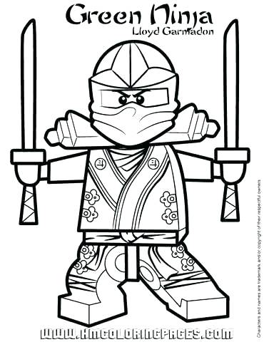 370x480 Ninjago Lloyd Coloring Pages