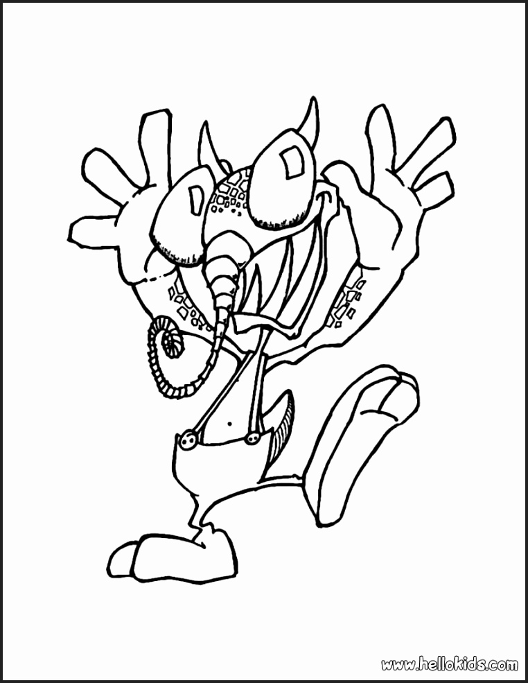 762x985 Loch Ness Monster Coloring Pages