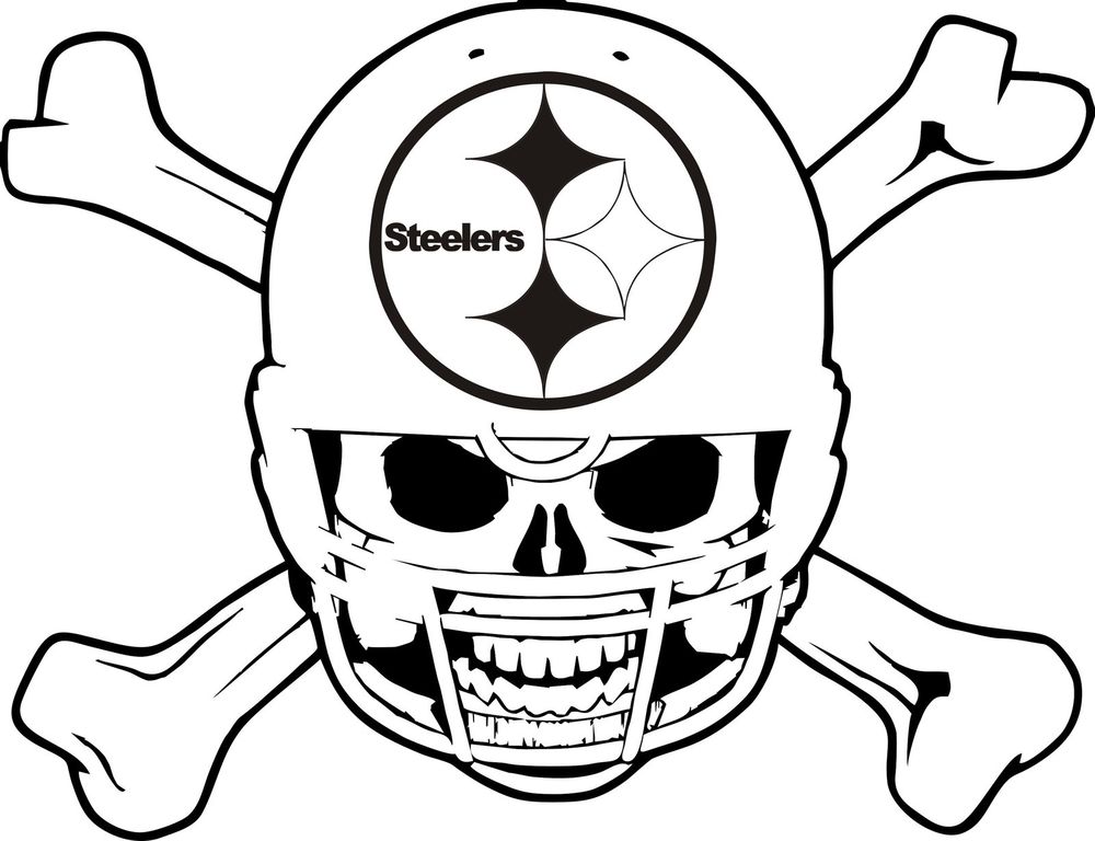 1000x768 Steelers Coloring Pages Big Ben Steelers Coloring Page Skybachers