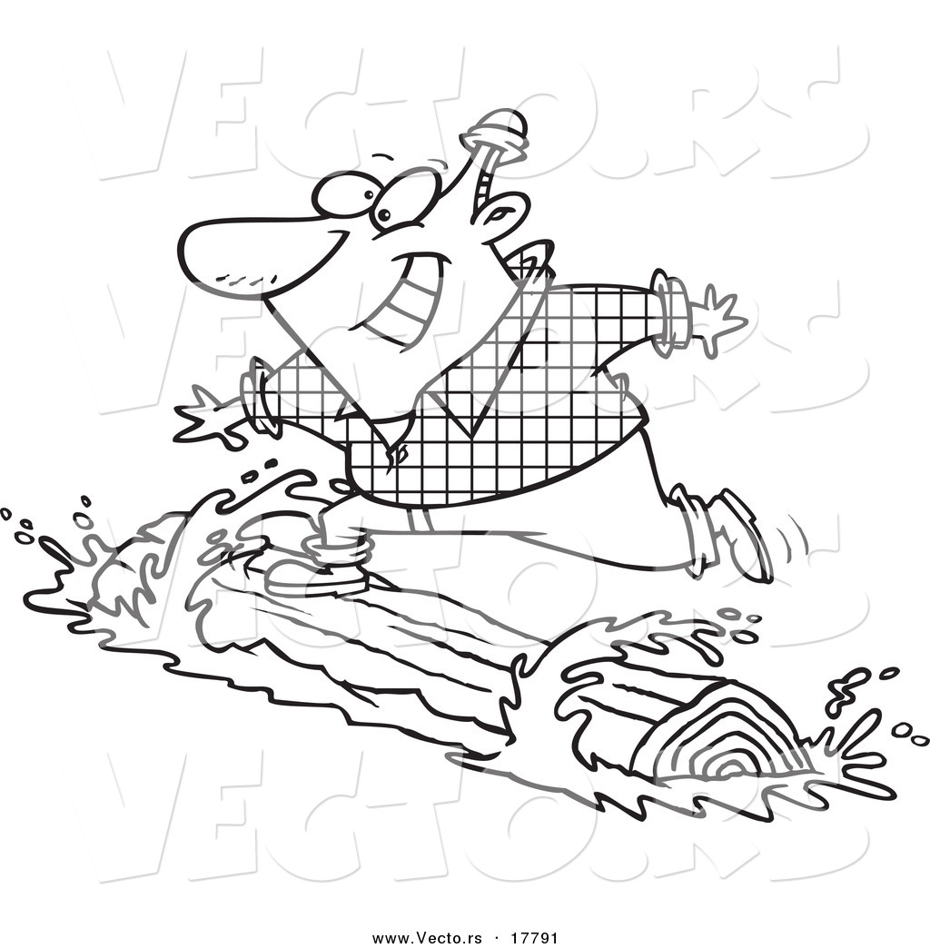 1024x1044 Fundamentals Lumberjack Coloring Pages Vector Of A Cartoon Log