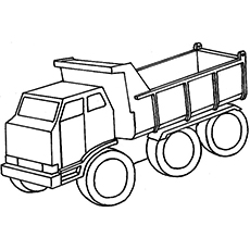 230x230 Top Free Printable Dump Truck Coloring Pages Online