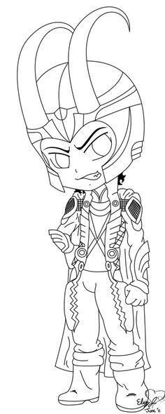 236x590 Avengers Loki Coloring Page Coloring Printables