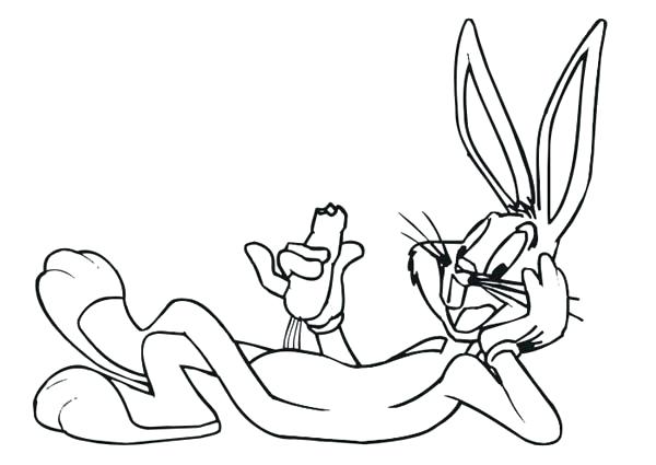 600x425 Bugs Bunny Coloring Pages New Bugs Bunny Coloring Pages
