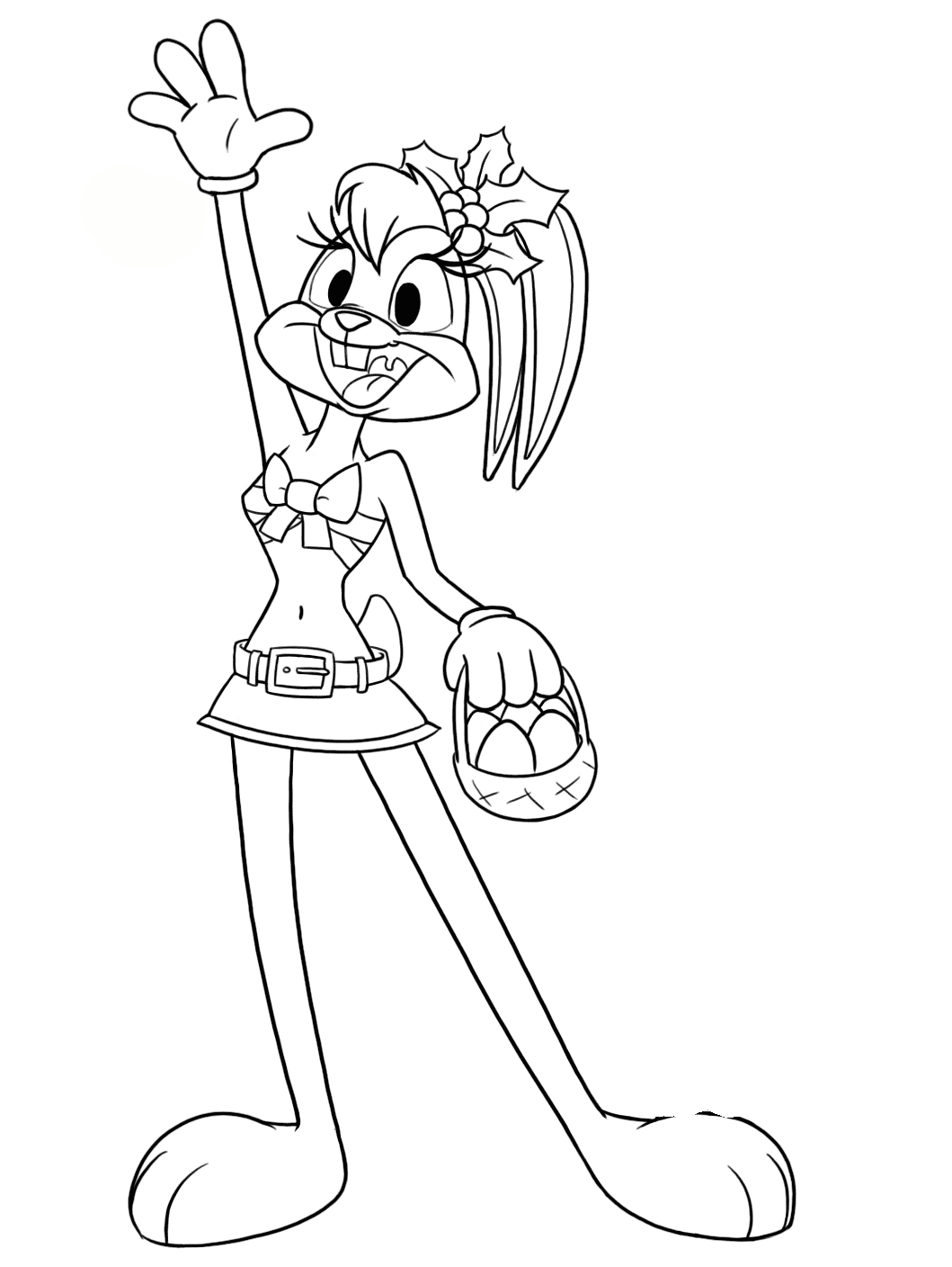 1059x1408 Lola Bunny Coloring Pages To Download And Print For Free